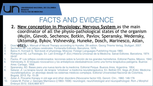 Old and New Concepts of Diagnosis in Neural Therapy
